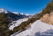 ascension nordique col echelle vue vallee