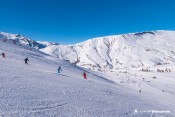 cours ESF depuis piste les plagnes le chazelet
