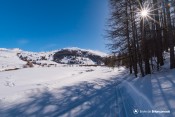 face au bourget ski fond