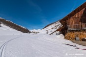 font de cervieres vue cote bourget depuis refuge hiver