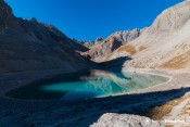 lac beraude vue globale vert turquoise