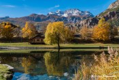 lac roche rame vue cabane bar freissinieres