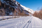 le long romanche skieur nordique