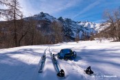 les abeillers piste nordique serre che