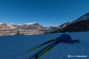 piste edelweiss nordic villar st pancrace vue briancon