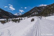 piste nordique izoard depart le laus