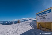 piste nordique izoard musee sous la neige