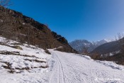 premiers lacets au dessus nevache itineraire nordique