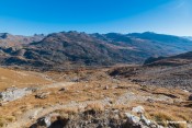 sentier beraudes vue parcours depuis brusas
