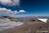 telepheriques de la grave gare arrivee 3200m