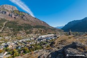 tour horloge hermes argentiere la bessee vue globale rocher usine
