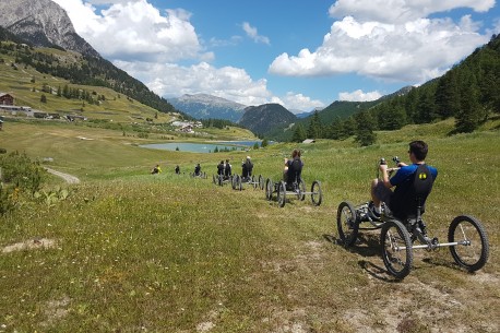 La Tribu Rando - Chien de traineau Quabike Névache